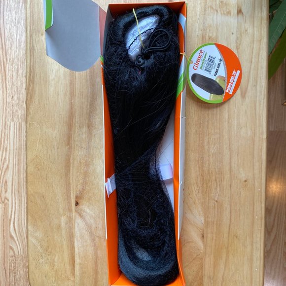 #97 GLANCE PIANO GIRL DRAWSTRING PONYTAIL - Picture 3 of 5